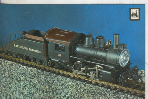 Postal 013102: Tren Serie 1ª numero 13: Locomotora Litle Joe de la cia Baltimore & Ohio