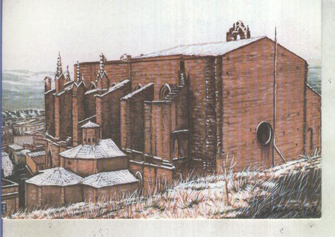 Postal 013549: Vista posterior de Santa Maria en Montblanc