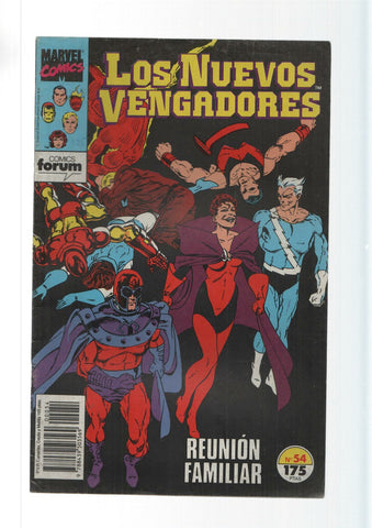 Planeta: Reunion familiar - Los Nuevos Vengadores numero 54. Marvel Comics