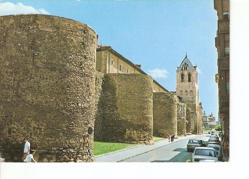 Postal 021246 : Murallas Romanas y Torre del Gallo - Leon