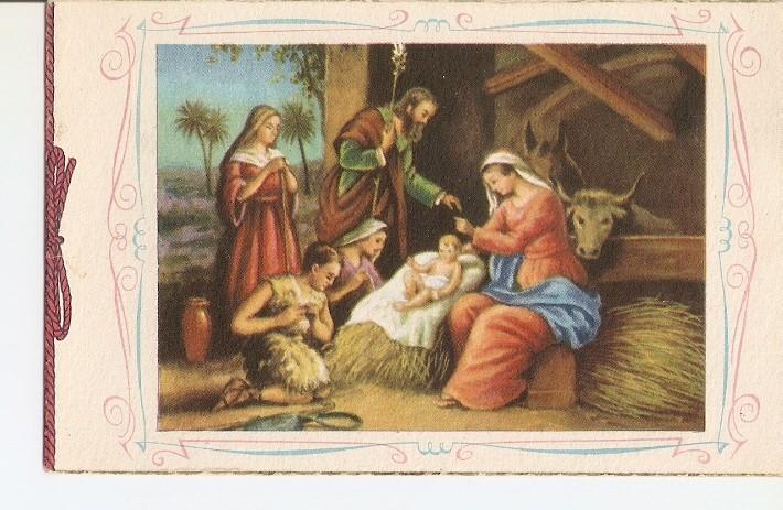 Postal 022377 : Pintura. El niño Jesus