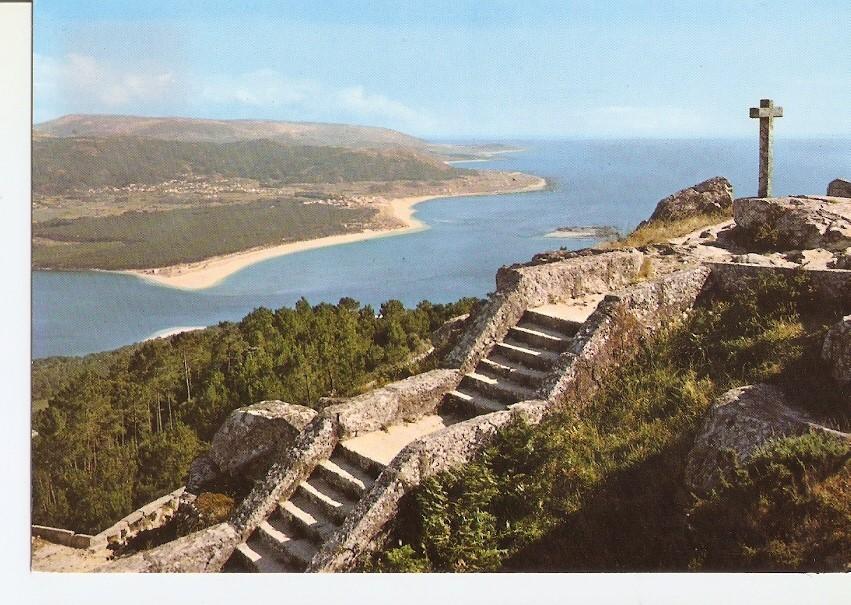 Postal 028859 : La Guardia (Galicia), Monte de Santa Tecla, desembocadura del Miño