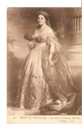 Postal 023644 : Son Allesse la Princesse Mathilde Dubufe. Musee de Versailles