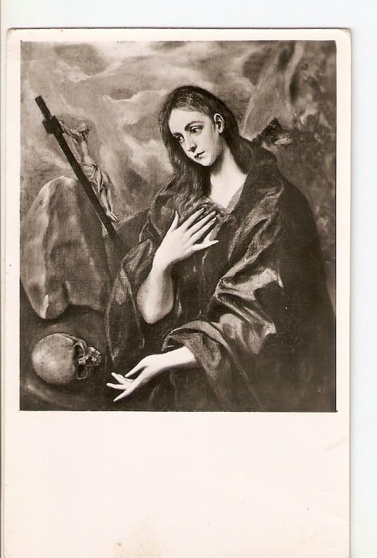 Postal 026413 : El Greco. La Magdalen. S. XVI. Sitges - Museo del Cau Ferrat