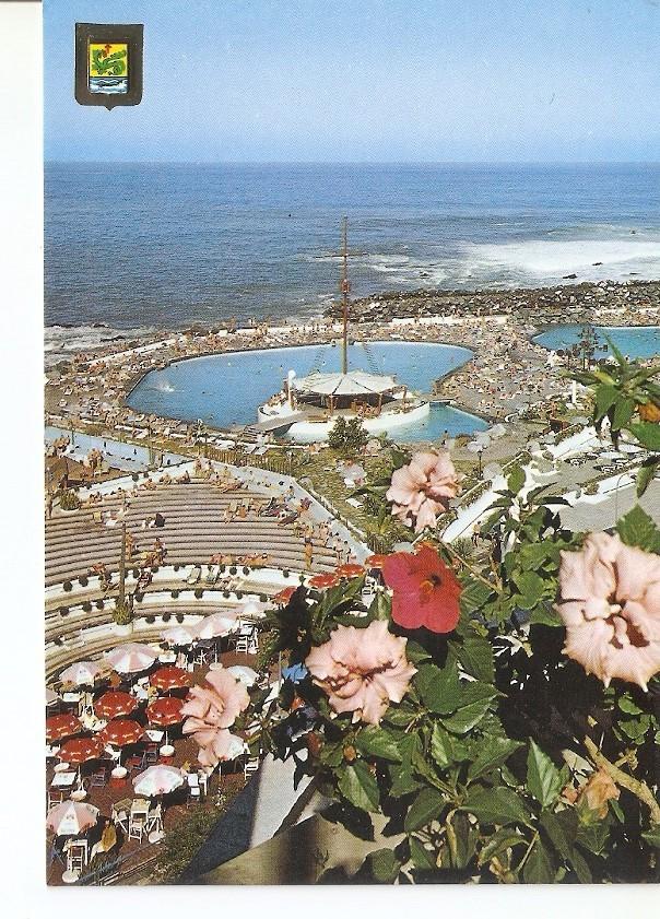 Postal 029622 : Puerto de Cruz (Tenerife). Piscinas Costa Martianez