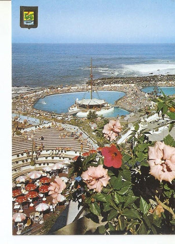Postal 029622 : Puerto de Cruz (Tenerife). Piscinas Costa Martianez