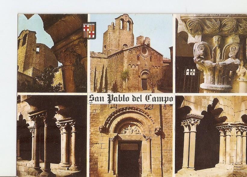 Postal 023309 : Iglesia Romanica de San Pablo del Campo, Barcelona