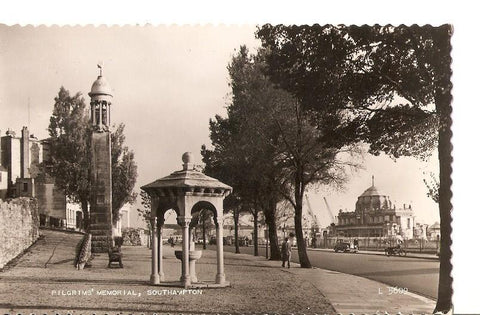 Postal 029047 : Pilgrims Memorial, Southampton