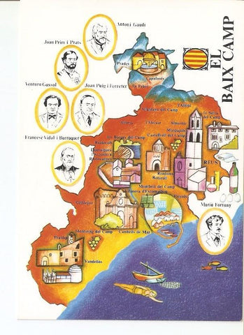 Postal 023334 : El Baix Camp