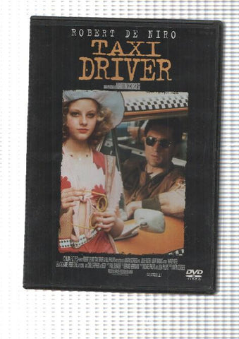 DVD: Taxi Driver. Una pelicula de Martin Scorsese con Robert de Niro. Colombia Pictures