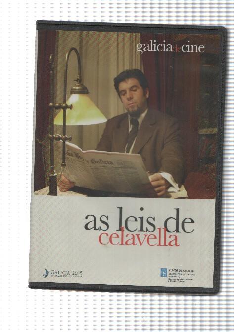 DVD serie: As leis de celavella. Galicia de cine num 6. Vienen los primeros cuatro capitulos. Interpretes: Manuel Cortes, Eva Fernandez, Victor Mosqueira