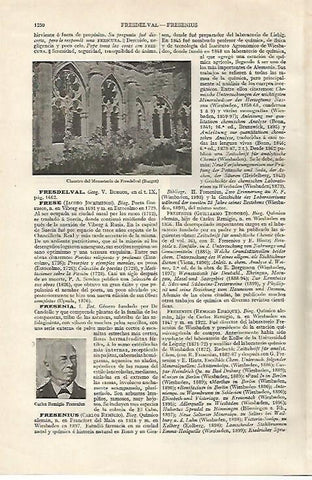 LAMINA ESPASA 27514: Claustro del Monasterio de Fresdeval Burgos