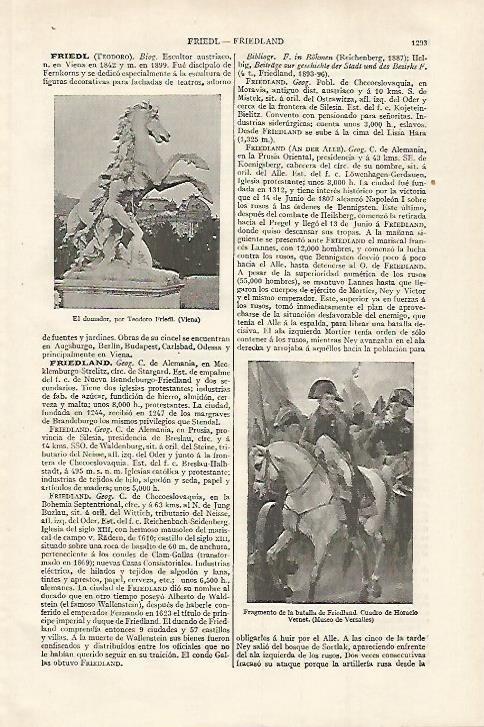 LAMINA ESPASA 27522: El domador por T. Friedl en Viena