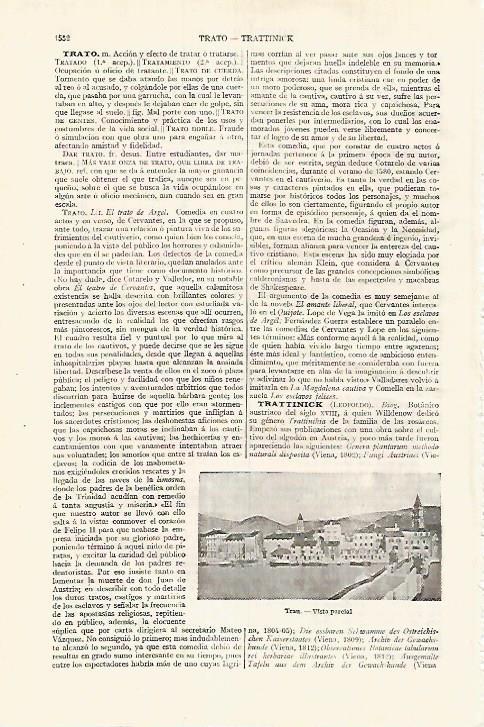 LAMINA ESPASA 27599: Vista de Trau