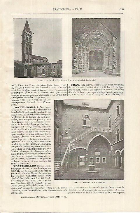 LAMINA ESPASA 27601: Catedral de Trau