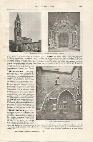 LAMINA ESPASA 27601: Catedral de Trau