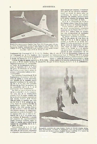 LAMINA ESPASA 27602: Bombardero Handley Page Victor B-2