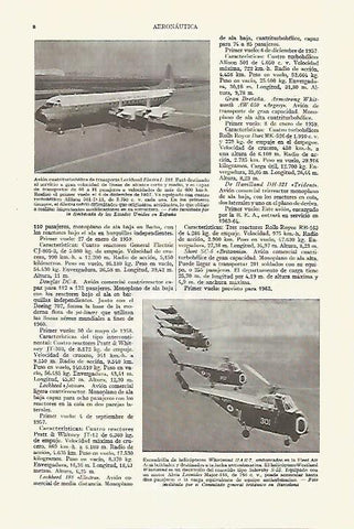 LAMINA ESPASA 27605: Avion Lockheed Electra L-188