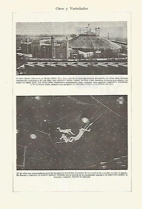 LAMINA ESPASA 27630: El circo aleman Sarrasani en Berlin en 1930
