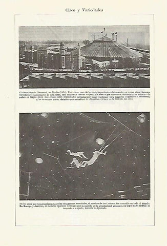 LAMINA ESPASA 27630: El circo aleman Sarrasani en Berlin en 1930