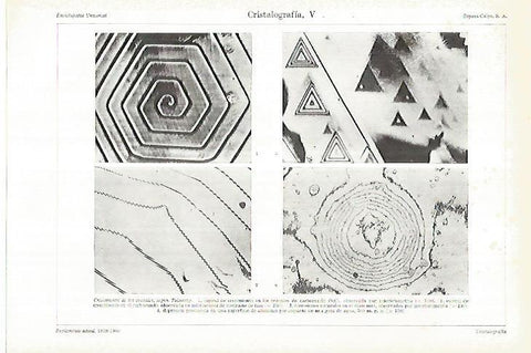 LAMINA ESPASA 27636: Crecimiento de los cristales