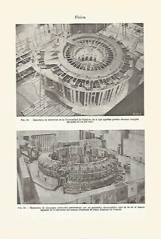 LAMINA ESPASA 27659: Sincotron de electrones de la Universidad de Galsgow