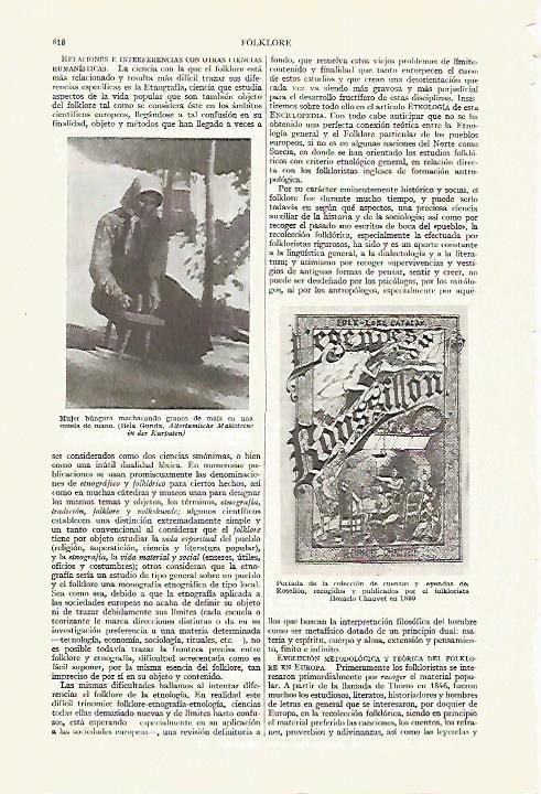 LAMINA ESPASA 27661: Mujer de Hungria