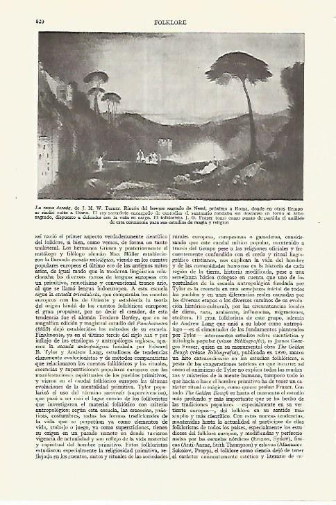 LAMINA ESPASA 27662: La rama dorada por Turner
