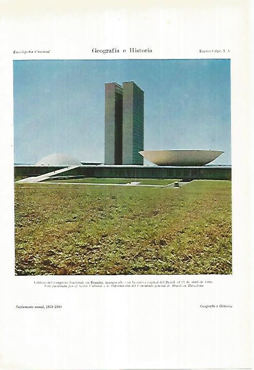 LAMINA ESPASA 27670: Congreso Nacional en Brasilia