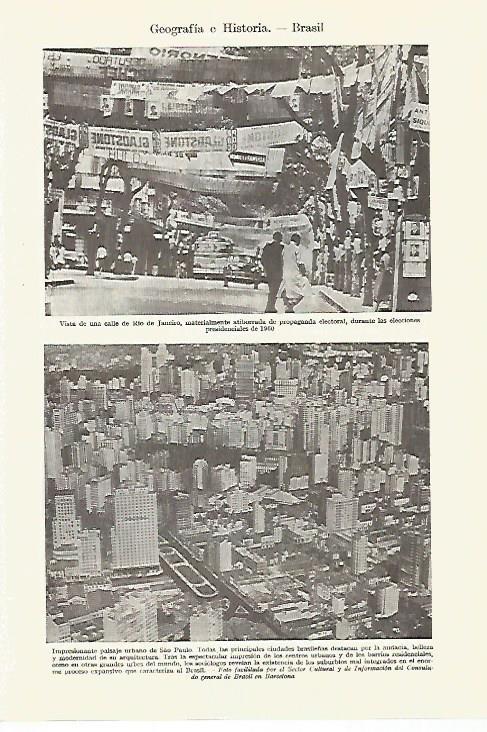 LAMINA ESPASA 27671: Calle de Rio de Janeiro Brasil