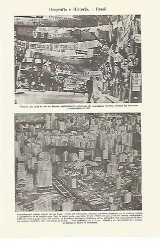 LAMINA ESPASA 27671: Calle de Rio de Janeiro Brasil