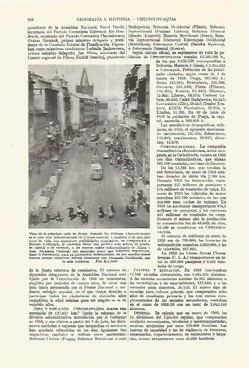 LAMINA ESPASA 27679: Calle Na Prikope en Praga