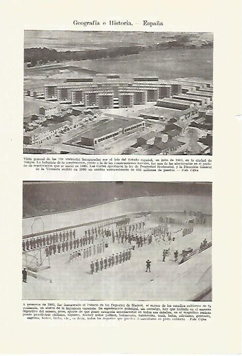 LAMINA ESPASA 27688: Vista general de viviendas de Burgos