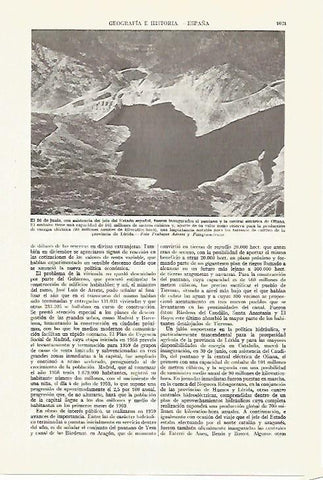 LAMINA ESPASA 27690: Pantano de Oliana