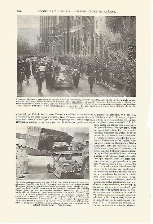 LAMINA ESPASA 27698: De Gaulle desfila por Brodway