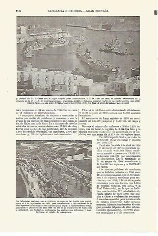 LAMINA ESPASA 27711: Puerto de La Valetta