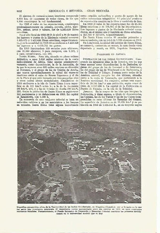 LAMINA ESPASA 27713: Universidad de las Indias Occidentales en Kingston Jamaica