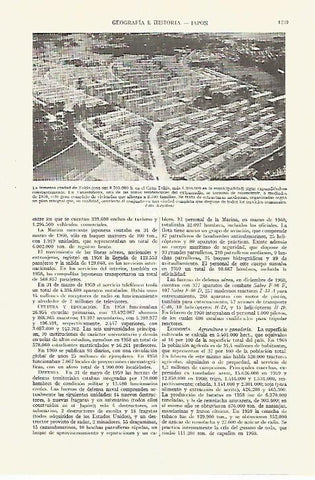 LAMINA ESPASA 27719: Vista de Tokio