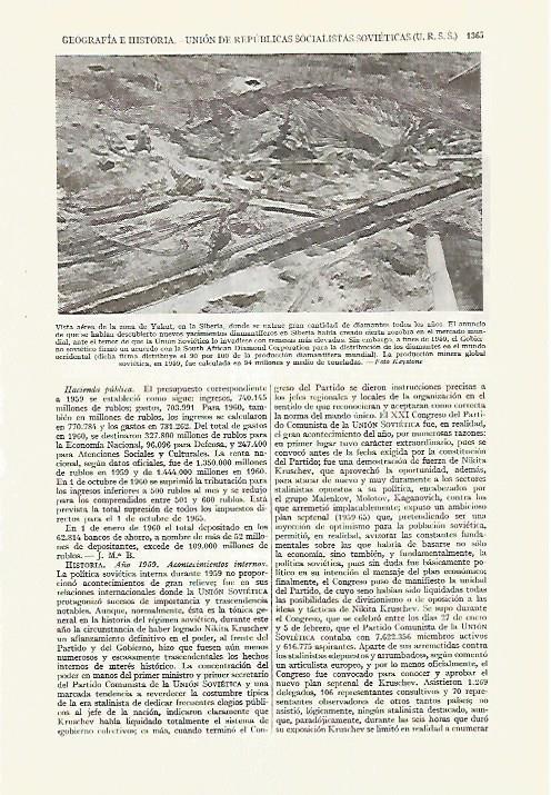 LAMINA ESPASA 27733: Vista de Yakut en Siberia