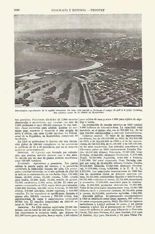 LAMINA ESPASA 27738: Vista de Montevideo