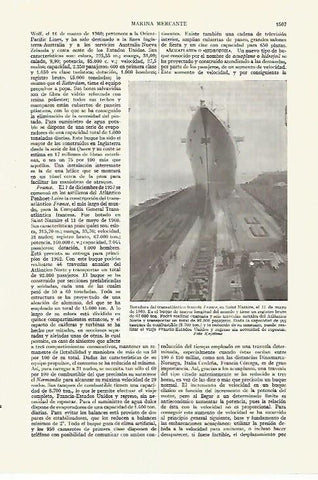 LAMINA ESPASA 27750: El transantlantico France