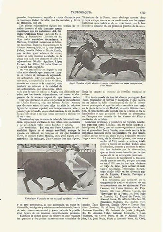 LAMINA ESPASA 27753: Angel Peralta y Victoriano Valencia