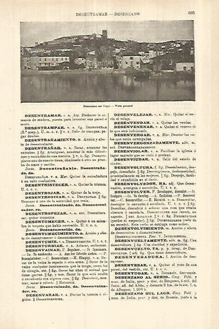 LAMINA ESPASA 27785: Vista de Desenzano del Lago