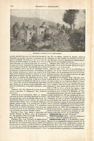 LAMINA ESPASA 27790: El desierto cerca de la Mexico DF