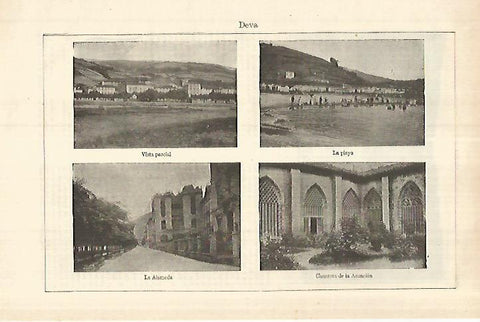 LAMINA ESPASA 27811: Vistas de Deva