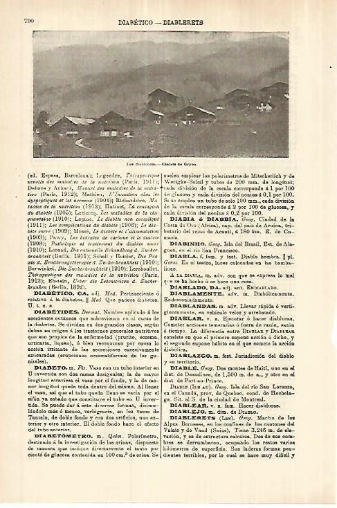 LAMINA ESPASA 27816: Casas de Gryon