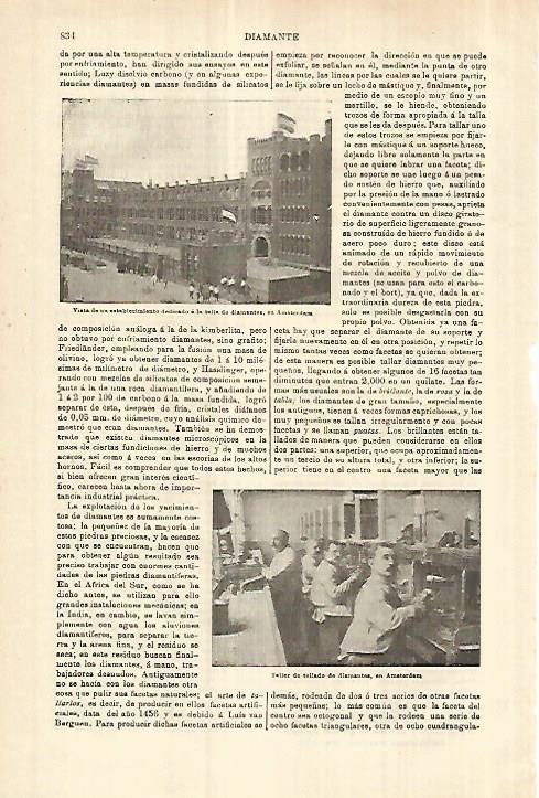 LAMINA ESPASA 27825: Vista de Amsterdam