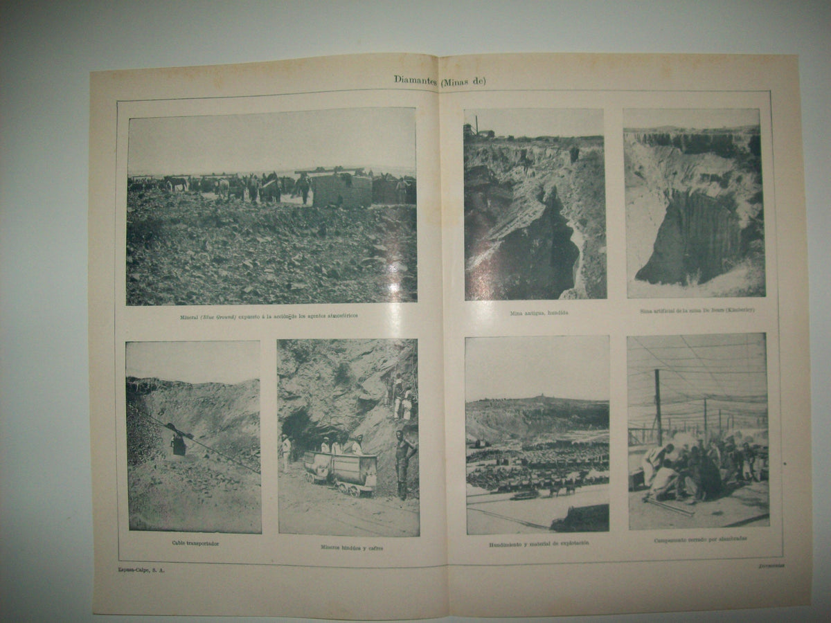 LAMINA ESPASA 27826: Minas de diamantes