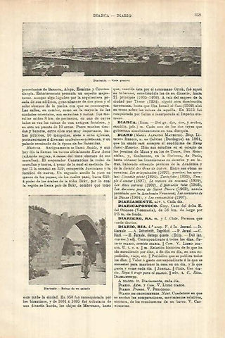 LAMINA ESPASA 27832: Vista de Diarbekir Turquia