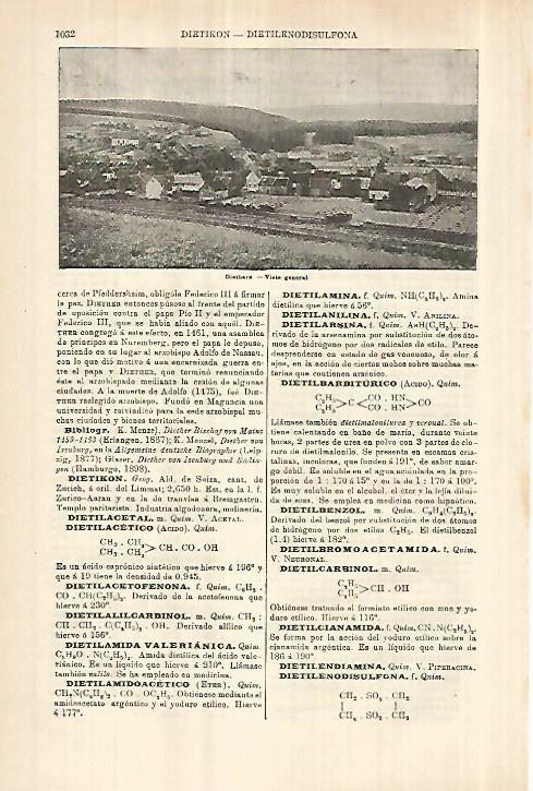 LAMINA ESPASA 27843: Vista de Diethers Alemania